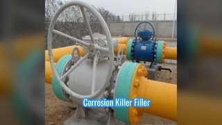 Stoppen Sie Korrosion, einfacher Füllstoffschutz